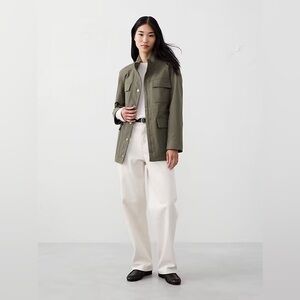 Banana Republic Factory Twill Utility Jacket, color: Dark Olive, XXL, NWT